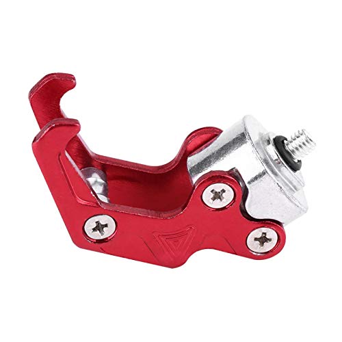 Motorcycle Helmet Hook, Aluminum Alloy Motorcycle Hanger Hook, Claw Shaped Motorcycle Luggage Bag Hanger Hook, Mounted on Motorcycles (Red)