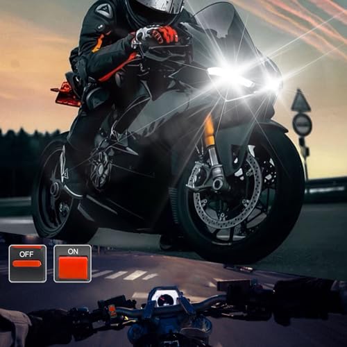 DZG Motorcycle LED Light Wiring Harness Kit 12V 2 Leads 30A in-line Fuse 40A Relay ON Off Switch 18AWG for Fog Lights Light Bar Driving Lights Auxiliary Work Lights