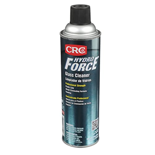 CRC HydroForce Glass Cleaner 14412 – 18 WT. OZ., Professional Strength Cleaning Solution