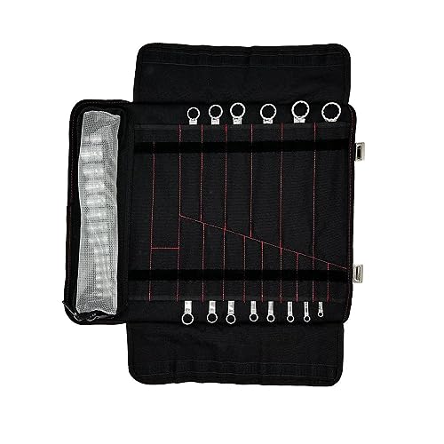 SR1 Performance Boxo USA 28 Piece SAE Tool Roll - Compact Tool Kit Pairs with BoxoUSA or KOH Tool Bag - size: 28-Piece SAE