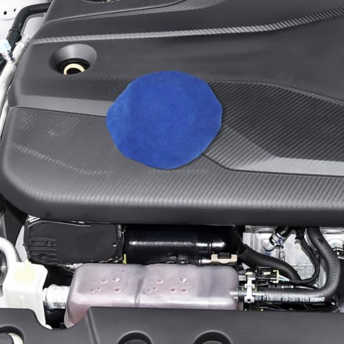 Mobestech 9pcs Car Polisher Bonnet Pads for Bicycle and Motorcycle High-Efficiency Cleaning Soft and Gentle Coral Fleeces Polishing Pads Suitable for Cleaning and Waxing