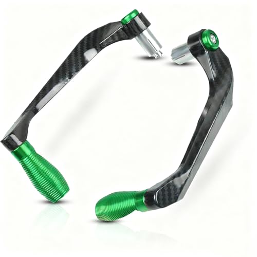 Fit for Ninja ZX6R 7R 9R 10R 14R Handlebar Brake Clutch Lever Guard Protector (Green) - color: Green