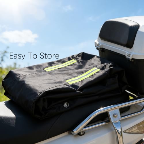 Outdoor Motorcycle Cover for Yamaha Zuma 50 2010-2011,Motorcycles Vehicle Cover,All Season Waterproof Protection - Protect Against Dust, Debris, Rain and Weather - size: for Zuma 50 2010-2011