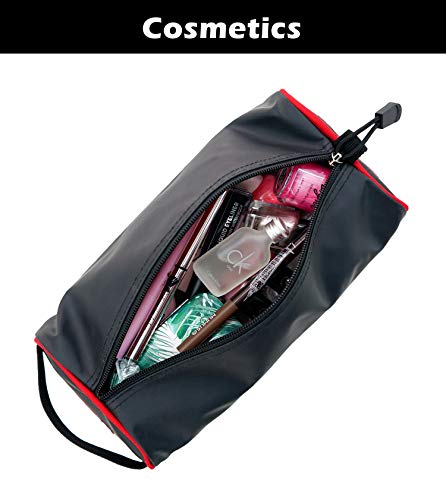 Rough Enough Small Tool Bag Pouch with YKK Zipper Compact Portable Tool Organizer for Motorcycle, Travel, DIY and Tools Storage
