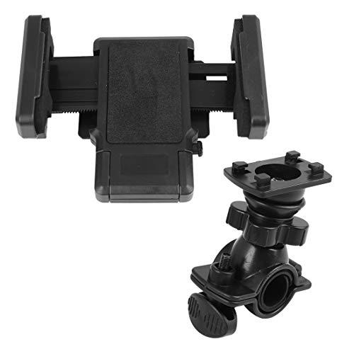 uxcell Black Motorcycle Adjustable Handlebar Cellphone Smartphone Holder Stand
