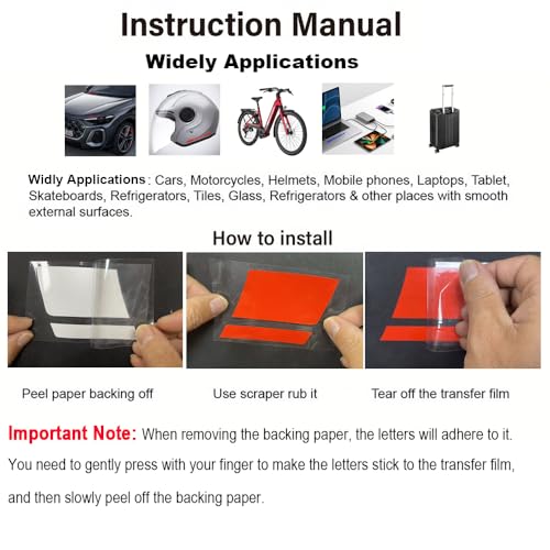 Pincuttee Reflective Vinyl Car Decals, All-Weather Waterproof & Sunproof Stickers, High Visibility Safety Reflective Decal,Universal for Car Truck SUV Motorcycle(Red,20PCS) - color: Red
