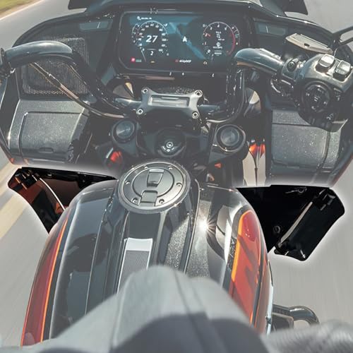 XFMT Side Wings Wind Air Deflector Fairing Fit for Harley CVO Road Glide FLTRXSE 2023-2025 Road Glide FLTRX 2024-2026