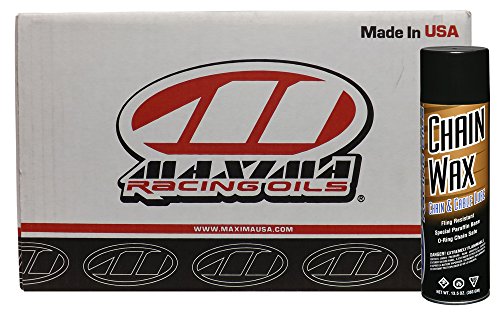 Maxima Racing Oils CS74920-12PK-12PK Chain Wax Aerosol - 162 oz., (Pack of 12) - size: 162 Fl Oz (Pack of 12)