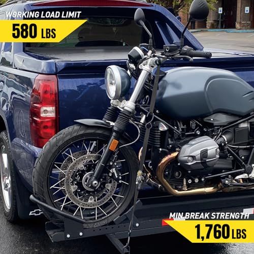 Stay There Ratchet Tie Down Straps 1'' x15', Ratchet Straps with S Hook - 1760lb Break Strength for Securing Motorcycle, Kayak, Truck with Rubber Handles, A Sturdy Bonus Bag & 4 Soft Loops Included - color: Black