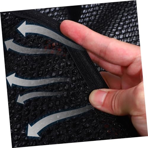 Mikinona Motorcycle Seat Cushion Mesh Seat Pad Insulated Cover for Motorbike Comfortable Ride Protection