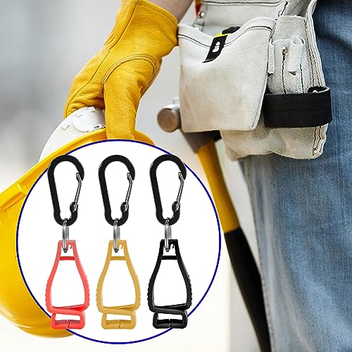 30 PCS Glove Clips for Work Glove Holders, Gloves Holder Clips Work Safety Clip Glove Keeper, Gloves Grabber Clips, Glove Belt Clip for Worker Construction