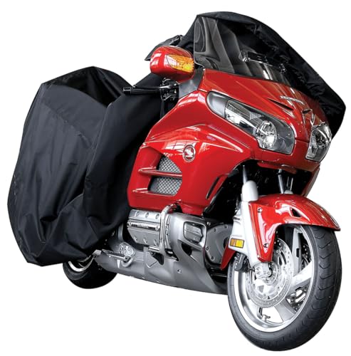 Nelson Rigg USA Defender Extreme Motorcycle Cover; Waterproof; Outdoor All Weather; Fade Resistant; Ventilated; Reflective; Lock Grommets; Storage Bag (X-Large) - size: X-Large Motorcycle