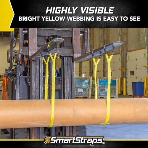 SMARTSTRAPS - 842 SmartStraps Webbing Sling - 1x6 Nylon Webbing Sling 1 Ply 1,600 lbs - size: 1' x 6" 1600lb 2 Ply