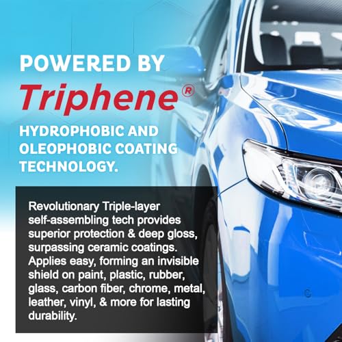 MAXLONE™ 20oz Car Spray with Triphene®, Quick Spray & Wipe All Purpose Waterless Detailer, Better Than Any Car Detailing Kit - Clean, Shine, Protect Paint, Glass, Wheels, and Trim Without Pre-Washing - style: 1 Bottle