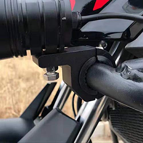Motorcycle Bull Bar Mounting Bracket 2PCS Horizontal Light Mount Clamp Kit for 0.75" /0.87"/1.1"/1.25" Tubes fit for LED Driving Lights, Spotlights Fits Truck, ATV, & Motorcycle Crash Bars - size: 2pcs Mini