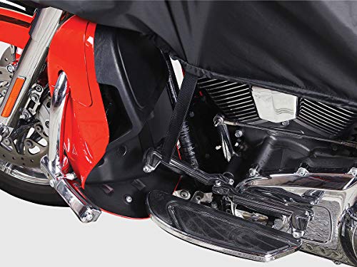 Defender Extreme Motorcycle Half Cover; Waterproof; UltraMax Fabric (DEX-RT1H) - size: Touring Motorcycle Half Cover