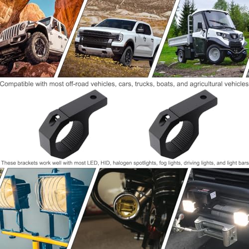 Light Bar Mount Kit 19-32mm Universal Work Light Tube Clamp Aluminium Mounting Brackets,Spotlight Extension Pole,for Off-Road Vehicles Car Truck Motorcycle - style: 19-32mm