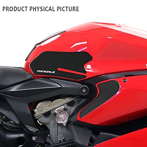 Motorcycle Accessories Tank Pad Rubber Non-Slip Protector Sticker Side Traction Kneepad Decal For PANIGALE V2 899 959 1199 1299