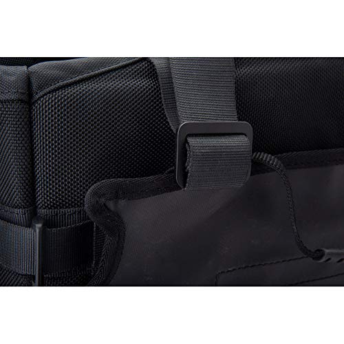 Tusk Pilot Pannier Bags Black/Grey | Durable Soft Saddlebags with Roll‑Top Closure, Waterproof Liners and Reflective Accents | Adventure Motorcycle Storage