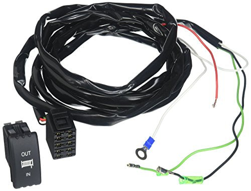 KFI Products UTV-DRS-K UTV Dash Rocker Switch with Blue Backlit/Complete Harness, Black