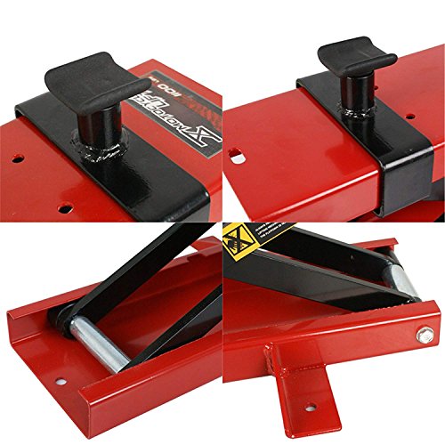 F2C 1100 LB Mini Motorcycle Scissor Center Lift Jack Hoist Stand Bikes ATV Street Bikes Cruisers Touring Motorcycle Dirt Bike Stand