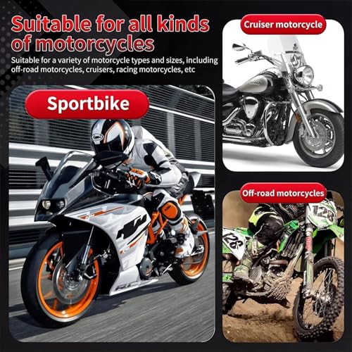 Motorcycle Wheel Chock for Transportation,Portable Adjustable 1800 lbs Capacity Special Front Tire Stand for 8"-21" Wheel Universal for Most Crusier Sports Dirt Bikes Trailer Truck