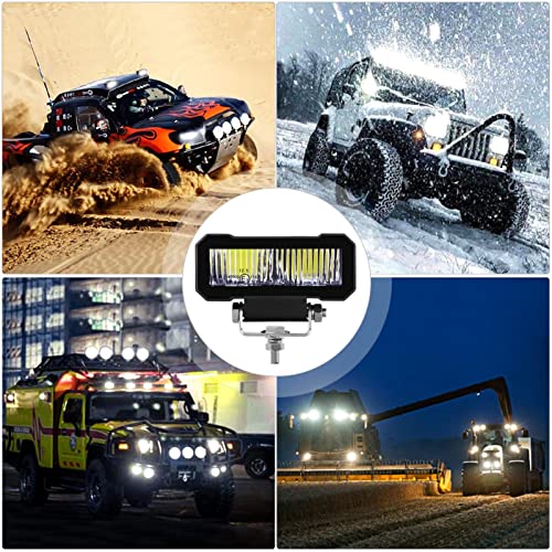 Kawell 20W LED Work Light Bar Floodlight LED Add-On Fog Light LED Driving Light Pods IP67 Waterproof for Off Road Motorcycle ATV UTV 4X4 SUV Forklift Truck Tractor Boat - size: 2 pack