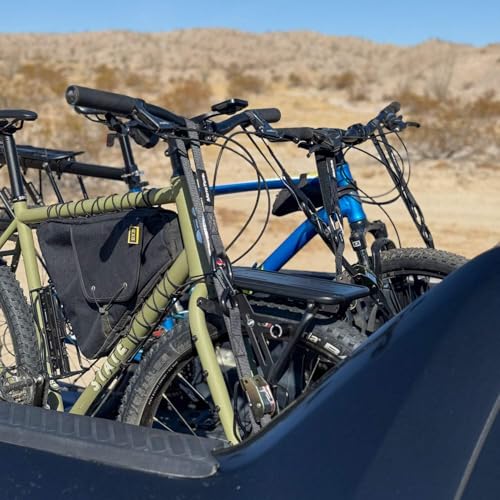 MotoTote SafeLoop Cam Buckle Tie Downs (2,160 lbs. Breaking Load Limit) - Innovative, Locking Straps for Motorcycles & Electric Bikes