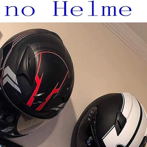 Helmet Accessories, Helmet Holder, Rack Wall Mounted Hook, Helmet Hooks & Jacket Hanger, Helmet Hanger, Motorcycle Helmet Hooks, Helmet Display & Storage Hanger - No Helmet, Style B, 2-Pcs
