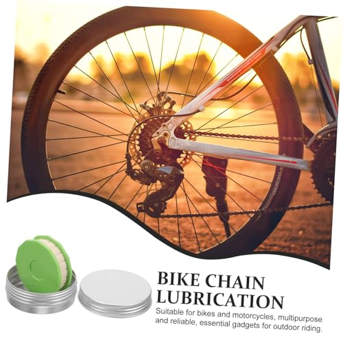 Totority 4pcs Bike Chain Lubricator Tool Detachable Roller Oiler for Easy Maintenance Environmental-Friendly Chain Care Tool Suitable for Bicycle Repair and Lubrication