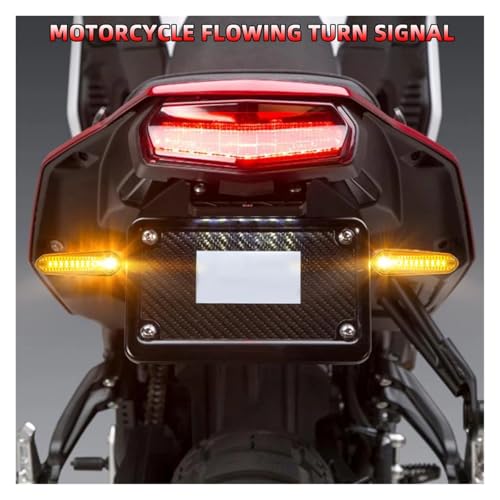 LED Turn Signal Light Running Water Lamp Compatible With YAMAHA MT07 Tenere 700 XJ6 FZ6 MT09 Tracer 900 MT10 MT03 FZ25 Indicator Directional(4pcs Regular) - color: 4pcs Regular