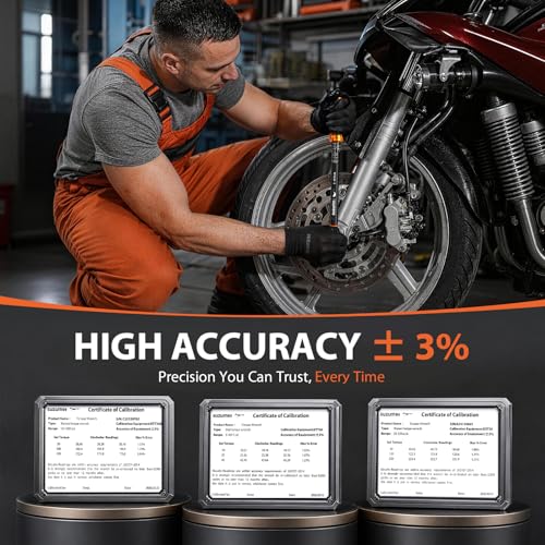 SUZUME 3PCS Torque Wrench Set 72 Teeth Dual-Direction Adjustable Torque Wrench Dual-Scales 1/4 & 3/8 & 1/2-Inch ±3% Accuracy Click Torque Wrenches for Bicycle, Motorcycle, Car,Maintenance - size: 10-170Ft.Lb,5-45Ft.Lb,20-220In.Lb, style: 1/2 3/8 1/4-Inch