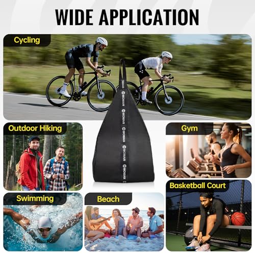 Moman Motorcycle Helmet Backpack, B1 Reflective Multifunctional Motorbike Helmet Bag Large Capacity Helmet Storage Shoulder Bag for Travel Riding Cycling