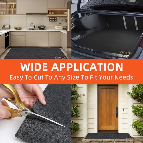17 x 7.4 Ft Extra Large Garage Floor Mat, Premium Oil Leaks Absorbent Oil Spill Mat,Waterproof Backing Garage Mat,Reusable, Washable, Protects Floor,Durable(PE) - size: 7.4*17FT PE