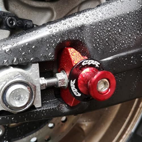 for Honda CBR 600 RR CBR 600RR CBR600rr 2003 2004 2005 2006 2007 8mm Motorcycle Swingarm Spools Stand Screws Slider Rear swingarm Spool(6) - color: 6