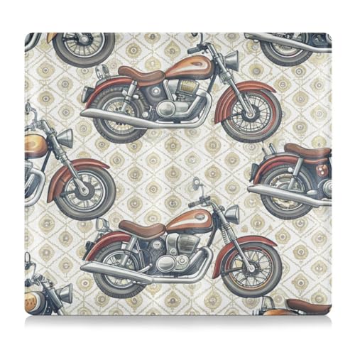 Car Registration and Insurance Holder, Retro Motorcycle Vehicle Glove Box Car Organizer for Documents, Cards, License Car Organization