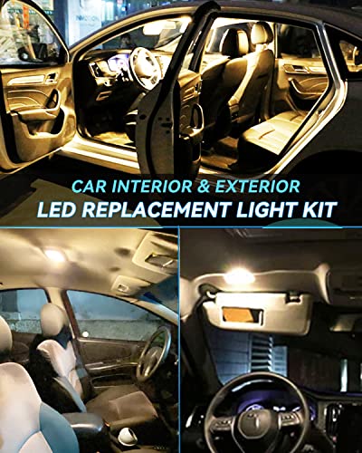 Keiurot 1893 Led Bulb 1895 1815 1816 53 57 Bulb BA9S Led Bulb for Indicator Lights Car Dome Map Trunk License Plate Courtesy Step Light Warm White DC/AC 12V, 10-Pack - color: Warm White BA9S Led Bulb