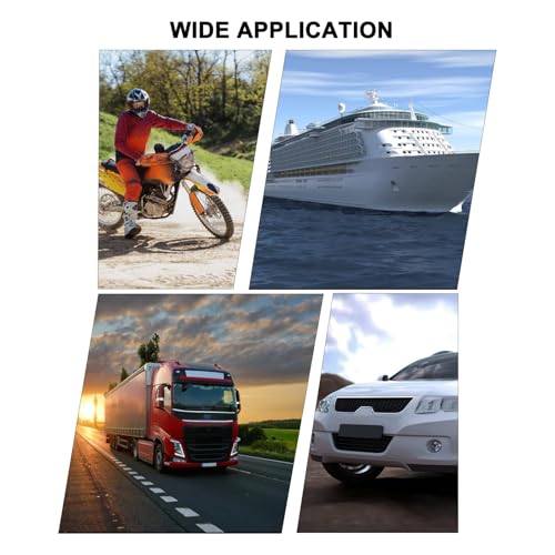 MuHize 12AWG Inline Fuse Holder - Premium Waterproof Automotive Blade Fuse Holder with 5A Standard Fuses ATC/ATO, 5 Pack Line Fuses Holders for Automotive Marine RV