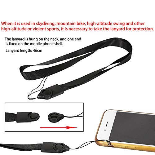 Helmet Chin Mount for Mobile Phone and GoPro, Motorcycle Strap Holder for iPhone Samsung,Compatible with GoPro Hero 9,8,7,6,5,4/3, Insta360 One R, AKASO,DJI OSMO,Etc and Most Action Cameras