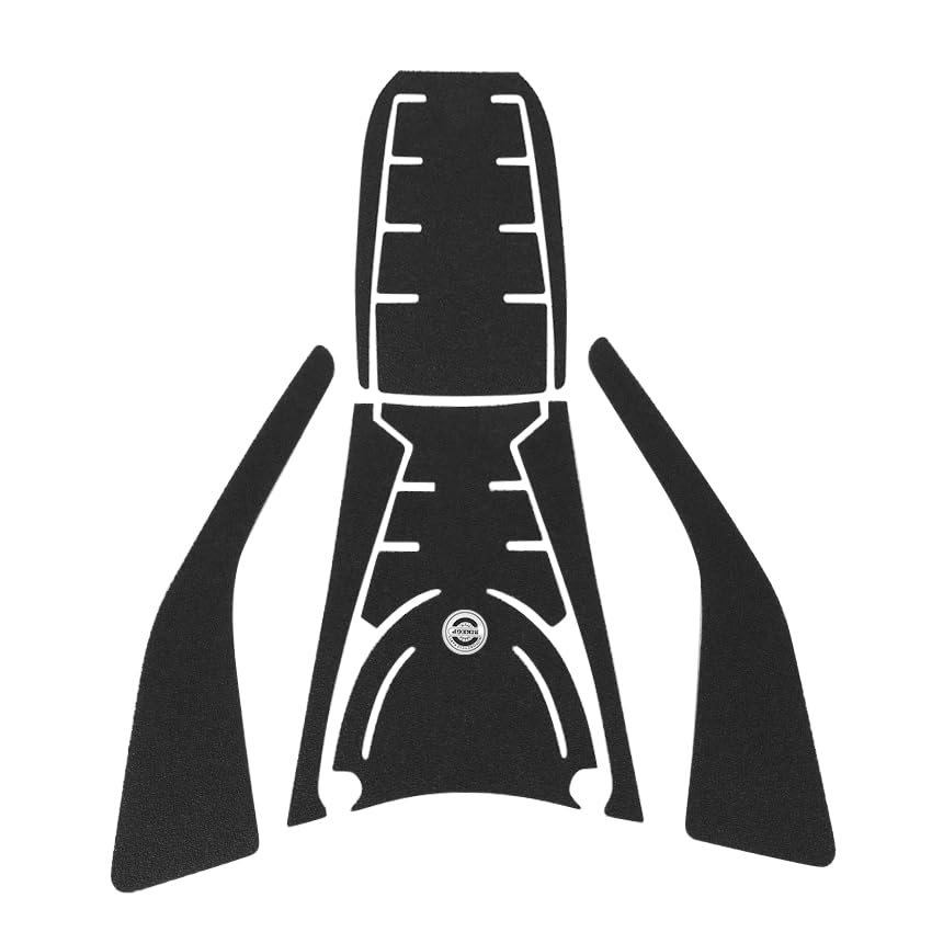 Motorcycle Tank Pad Kit, Gas Tank Side Sticker, Side Knee Grip Fuel Tank Protector Decal Fit for Yamaha XP530 TMAX530 SX/DX ABS 2017-2019, for Yamaha XP560 TMAX560 TECH MAX 2020-2021