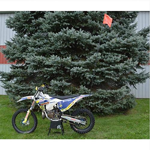 Dirt Bike Safety Flag Mount - by Enduro Engineering Axle Mounted Quick Release Universal Dirtbike Motorcycle Dune Whip Antenna Holder