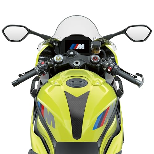 STOMPGRIP | Motorcycle Center Tank Pad Protector | Universal Fit | Chevron | Waffle Black - color: Black
