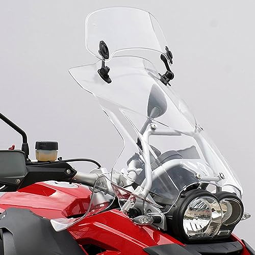 Motorcycle Windshield Extension Adjustable Spoiler Clamp-On Windscreen Deflector For 888 849 851 749 898 1098 1198