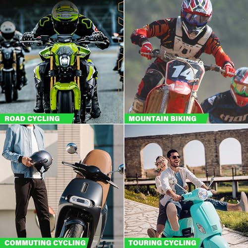 2Pcs Universal Motorcycle Brake Lever Cover Handle Silicone Sleeve Motorbike Bicycle Handles Grips Protection Accessories - color: green