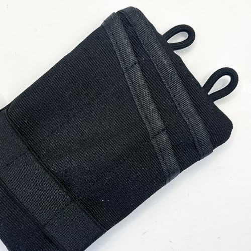 HXOUSE Small Small EDC Pocket Pouch - EDC Organizer Pouch with 4 Pockets for Men, Mini Pocket Tool Pouch for Knife/Flashlight/Tactical Pen - Men's Mini Tool Pouch for Daily Carry