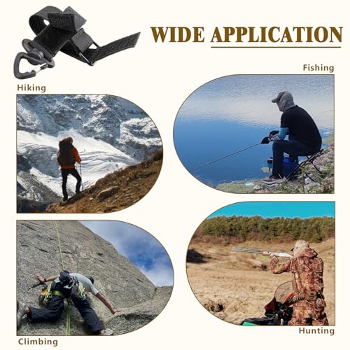 2Pcs Glove Holder for Duty Belt Glove Clips for Work Glove Strap Keeper Tactical Gloves Climbing Rope Storage Buckle