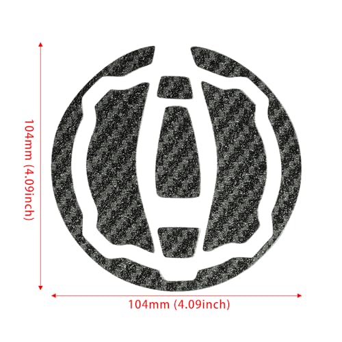 Motorcycle Carbon Tank Pad Protector Sticker Fuel Gas Oil Cap Decal, Anti-Scratch Oil Gas Tank Pad (X300/ Z900/Z650/Z400 650/400) - color: X300/ Z900/Z650/Z400 650/400
