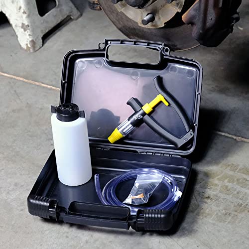 Phoenix Systems V-5 Reverse Brake and Clutch Bleeder (Includes Bottle and Hard Case), One Person, Fits All Makes and Models