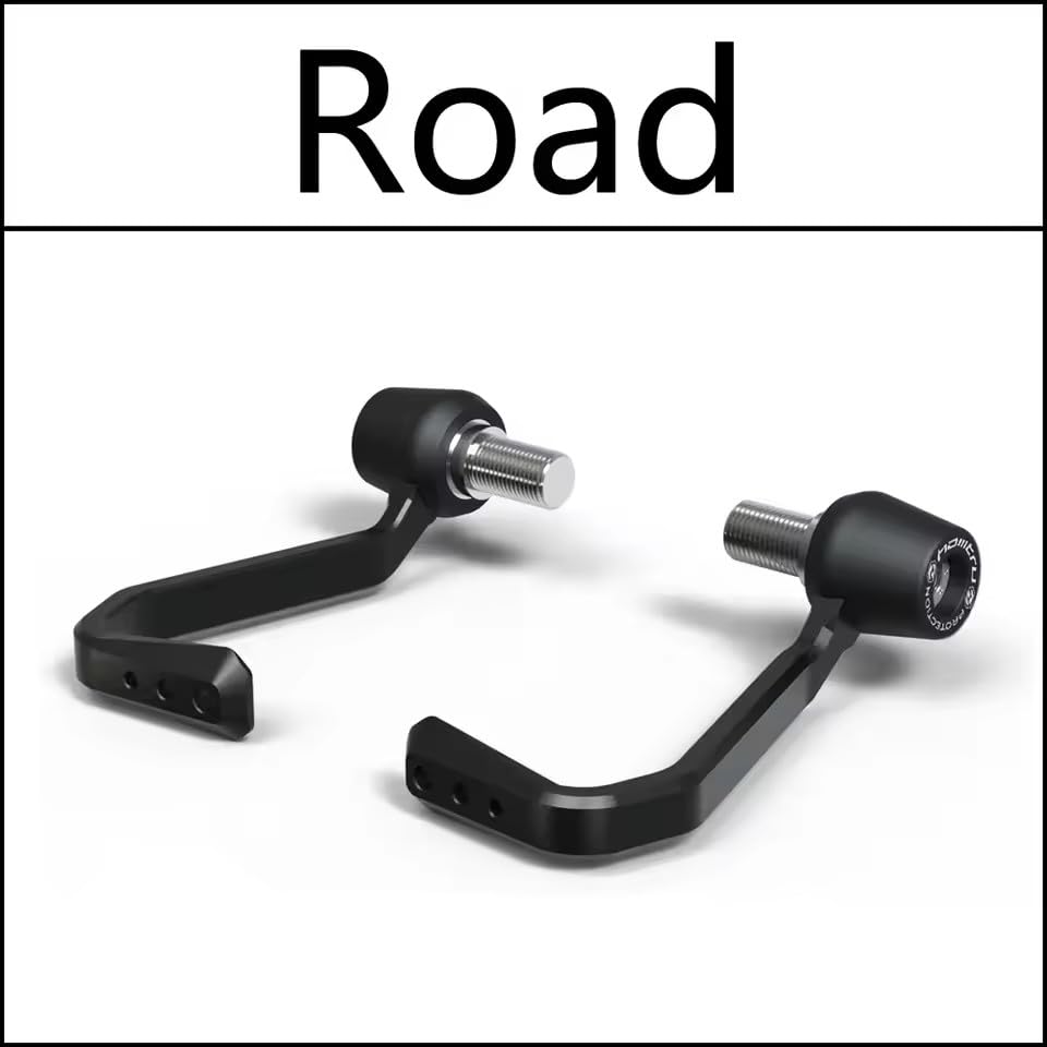 Motorcycle Handlebar Grips Guard Brake Clutch Levers Protector for KTM 790 Duke 2018-2026 (Road) - color: Road