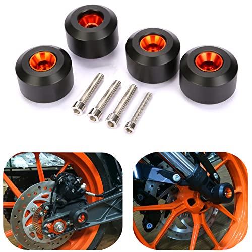 CICMOD Motorcycle Front Rear Fork Wheel Frame Slider Crash Protector for 125 200 390 Duke